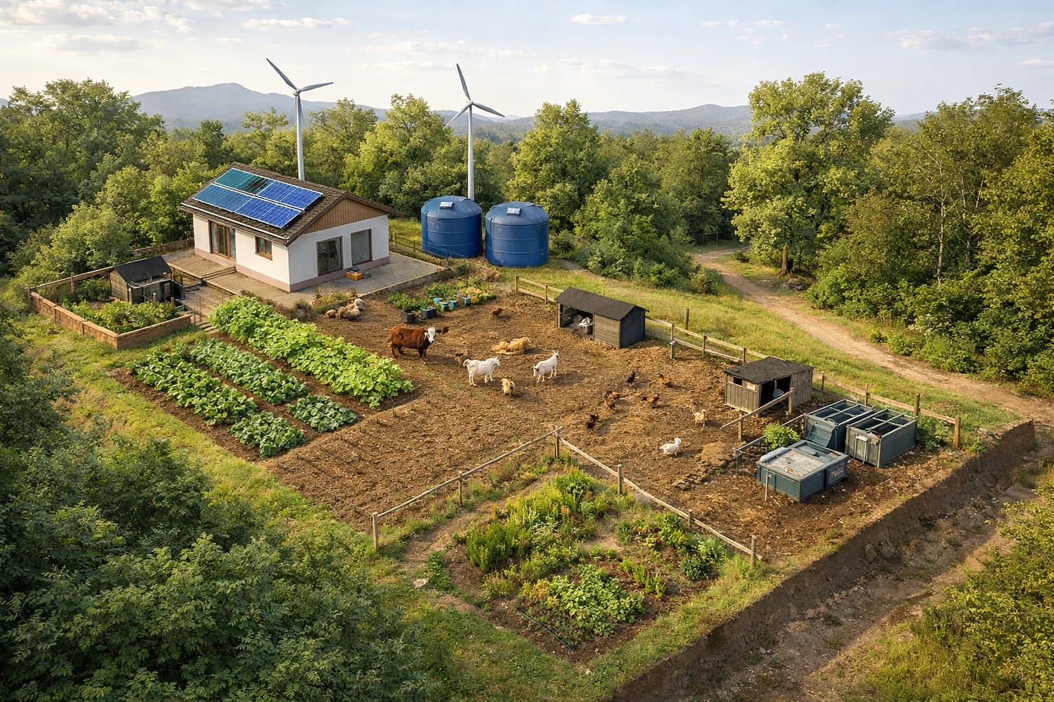 Paisaje productivo: sombra, frescor y alimentos